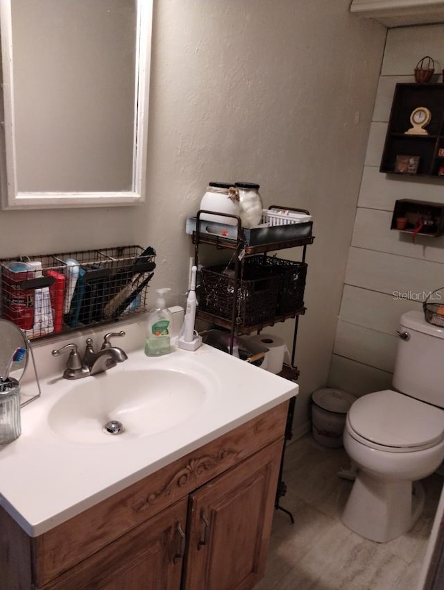 7608 Chenkin, Zephyrhills, FL 33540 - half bath featuring toilet and vanity