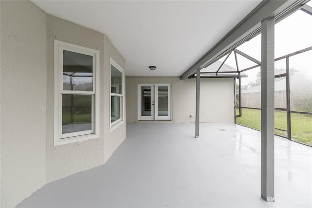 1209 Sugar Creek Ln, Rockledge, FL 32955 - unfurnished sunroom with french doors