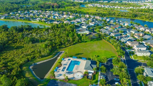 5624 Fisher Glen Loop, Wesley Chapel, FL 33545 - view of property location featuring a nearby body of water and nearby suburban area