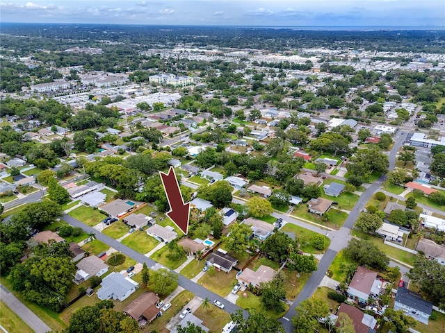 614 12th St NW, Largo, FL 33770 - aerial view of property's location