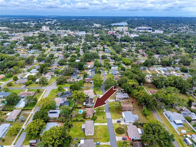 614 12th St NW, Largo, FL 33770 - aerial view of property's location