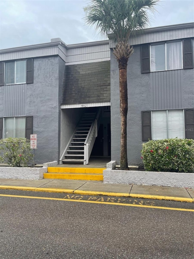 3802 Cortez Cir Unit D, Tampa, FL 33614 - view of property with stairs
