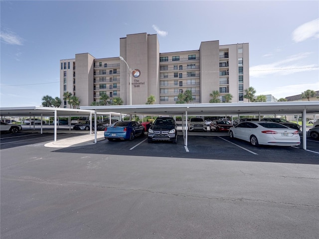 7600 Sun Island Dr S Unit 603, South Pasadena, FL 33707 - view of covered parking lot