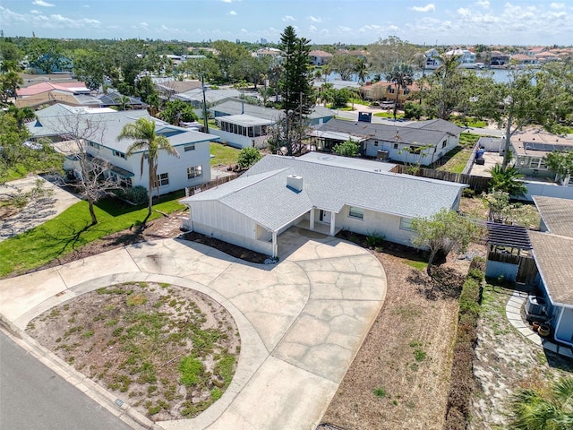 1897 Dolphin Blvd S, Saint Petersburg, FL 33707 - aerial perspective of suburban area