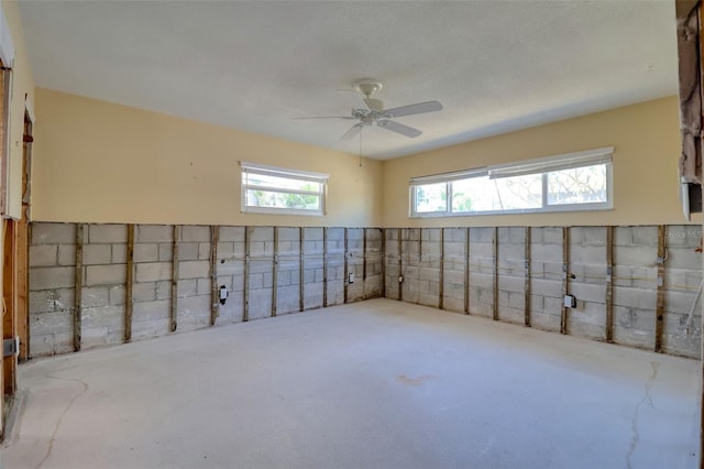 1897 Dolphin Blvd S, Saint Petersburg, FL 33707 - basement featuring ceiling fan