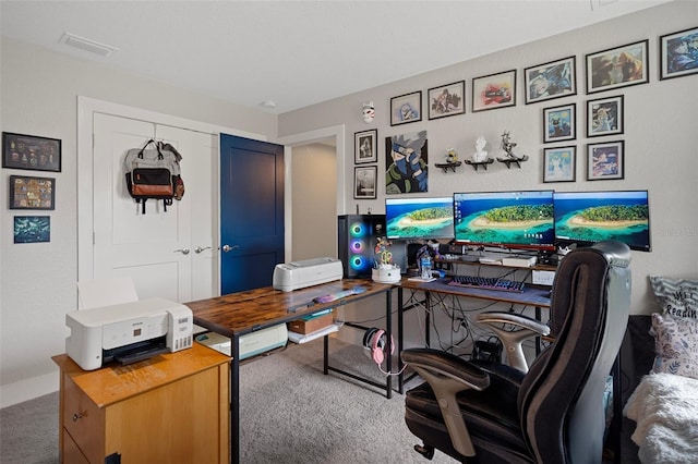 16473 Scaup Duck Ave, Weeki Wachee, FL 34614 - view of carpeted office