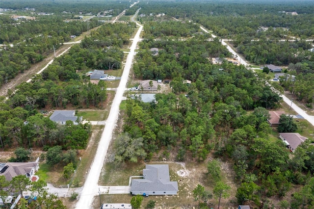 16473 Scaup Duck Ave, Weeki Wachee, FL 34614 - aerial overview of property's location featuring a heavily wooded area