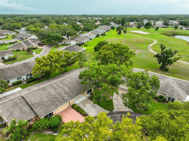 1508 Ingram Dr Unit 20, Sun City Center, FL 33573 - aerial perspective of suburban area featuring a nearby body of water