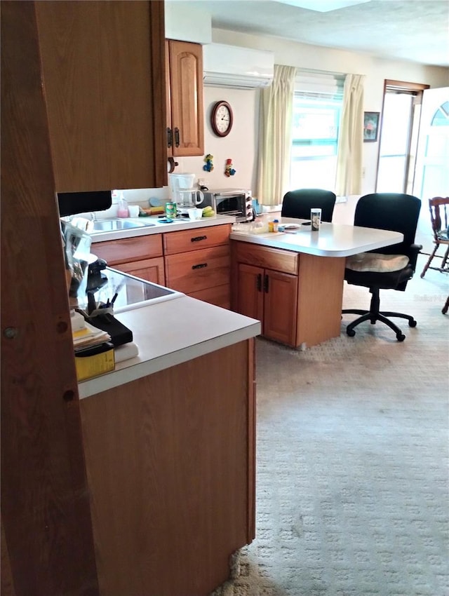 39343/39349 Rusbe, Zephyrhills, FL 33540 - office space with light colored carpet and an AC wall unit