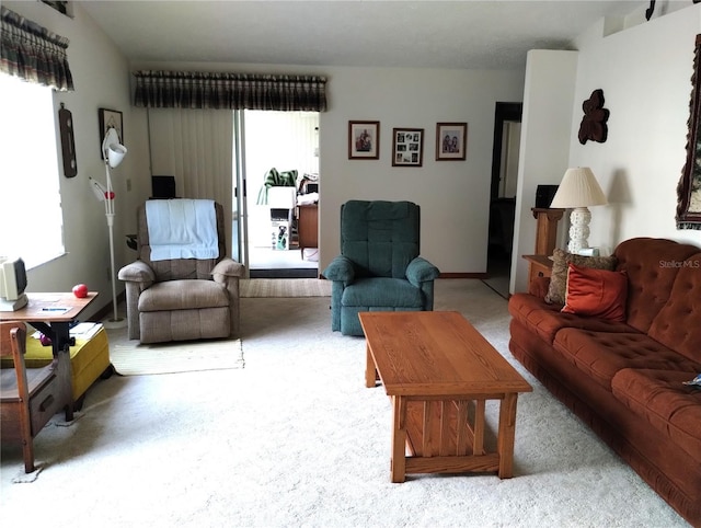39343/39349 Rusbe, Zephyrhills, FL 33540 - carpeted living room with healthy amount of natural light