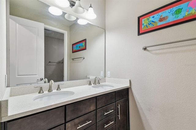 14110 Barrington Stowers Dr, Lithia, FL 33547 - bathroom with double vanity