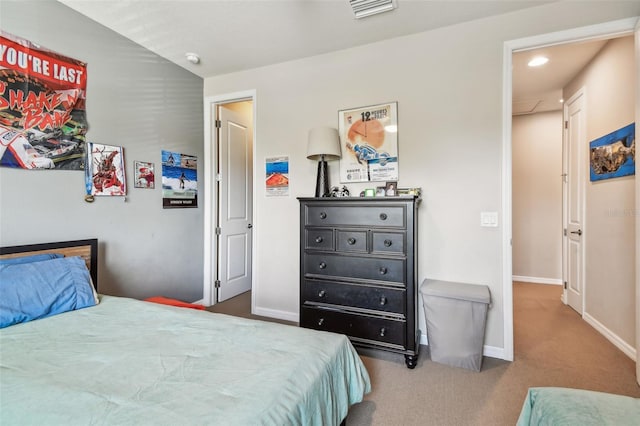 14110 Barrington Stowers Dr, Lithia, FL 33547 - carpeted bedroom featuring baseboards and recessed lighting