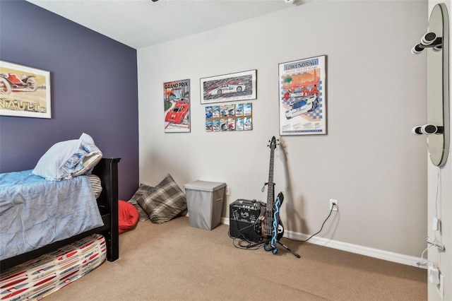 14110 Barrington Stowers Dr, Lithia, FL 33547 - carpeted bedroom with baseboards