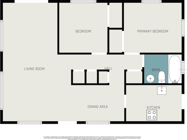8556 91st Ter, Seminole, FL 33777 - room layout