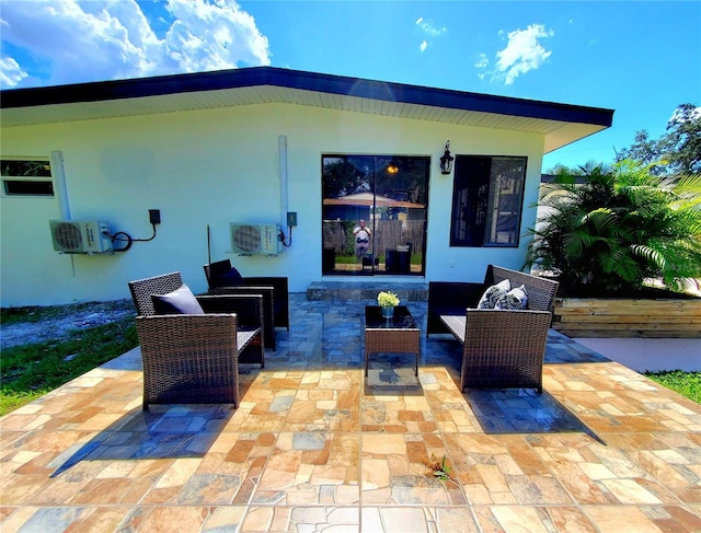 1373 Fairfax Rd, Clearwater, FL 33764 - view of patio / terrace with outdoor lounge area