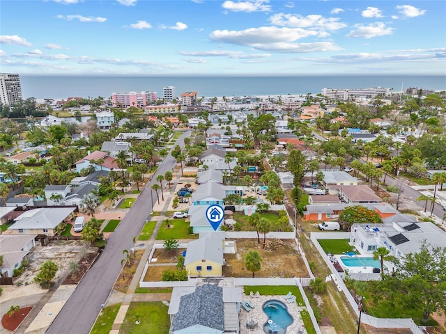 260 42nd Ave, St Pete Beach, FL 33706 - view of urban area featuring a pool and a large body of water