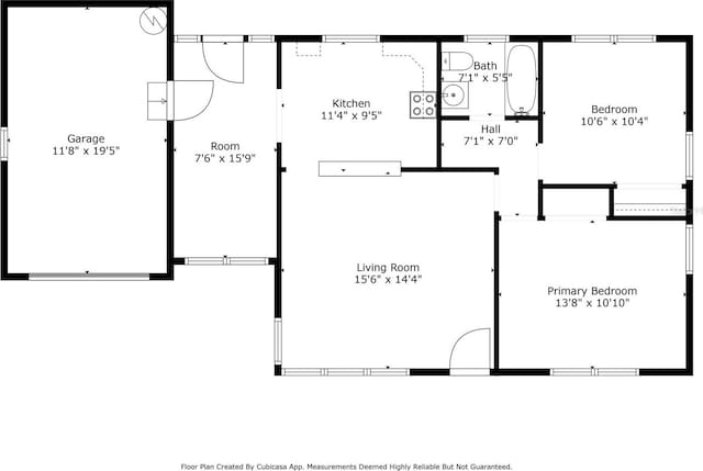 260 42nd Ave, St Pete Beach, FL 33706 - view of room layout
