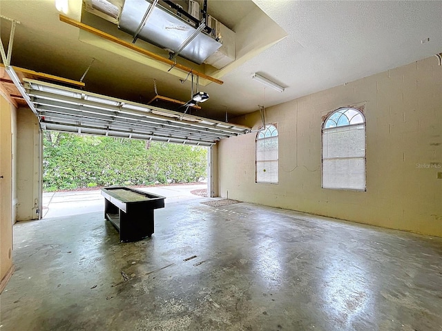 27511 Hialeah Way, Wesley Chapel, FL 33544 - garage with concrete block wall