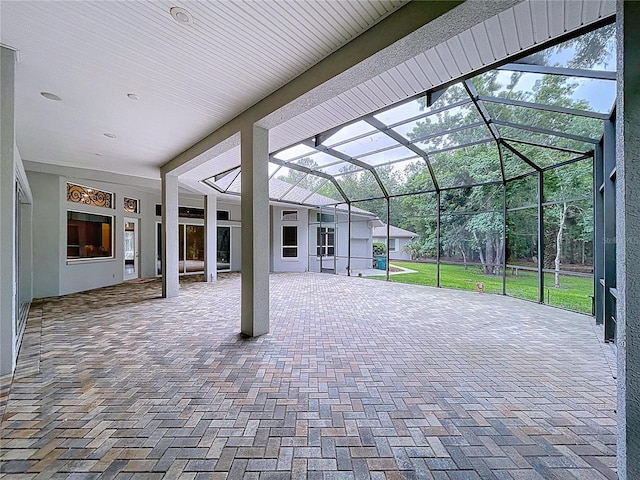 27511 Hialeah Way, Wesley Chapel, FL 33544 - view of unfurnished sunroom