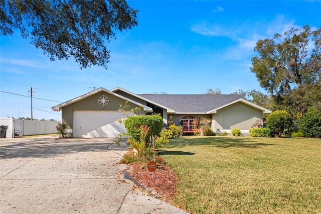6143 Black Walnut Dr, Bartow, FL 33830 - view of front of house featuring driveway, an attached garage, and stucco siding