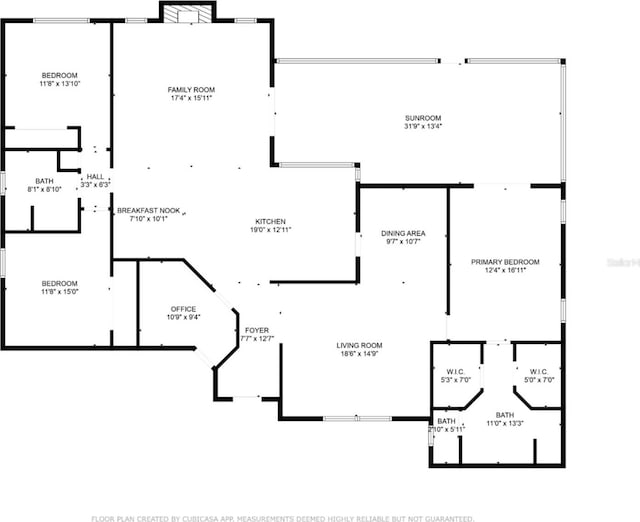 6143 Black Walnut Dr, Bartow, FL 33830 - property floor plan
