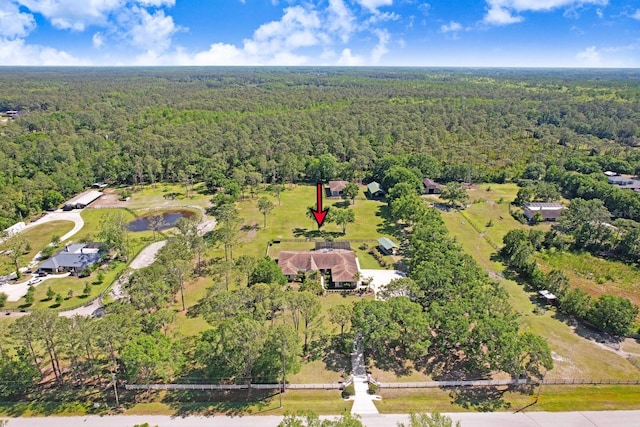 3452 Forelock Rd, Tarpon Springs, FL 34688 - aerial overview of property's location featuring a forest