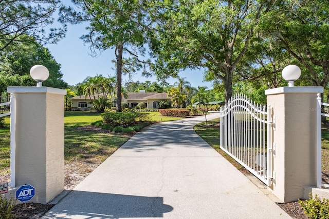 3452 Forelock Rd, Tarpon Springs, FL 34688 - view of gate