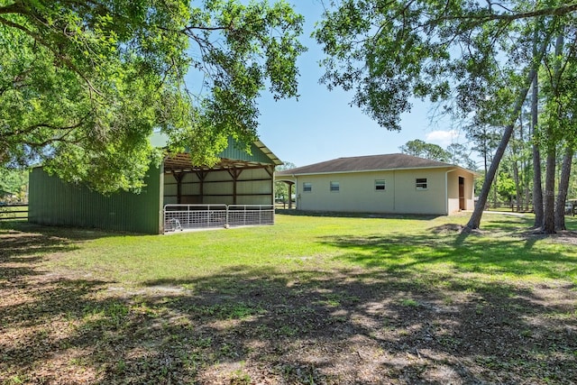 3452 Forelock Rd, Tarpon Springs, FL 34688 - view of yard featuring an outbuilding