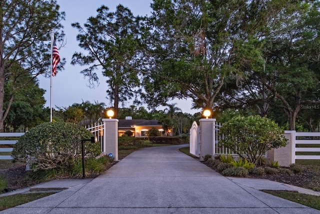 3452 Forelock Rd, Tarpon Springs, FL 34688 - view of gate
