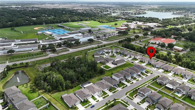 6658 Devlin Ln, Wesley Chapel, FL 33545 - view of property location featuring a nearby body of water and nearby suburban area