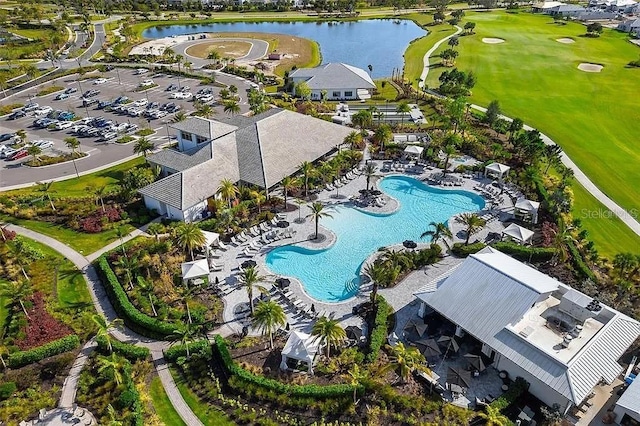 16126 San Donato Pl, Bradenton, FL 34211 - aerial view of a large body of water