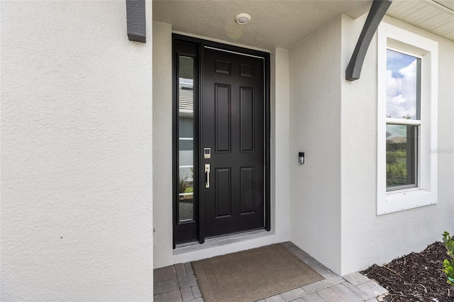 16126 San Donato Pl, Bradenton, FL 34211 - entrance to property with stucco siding