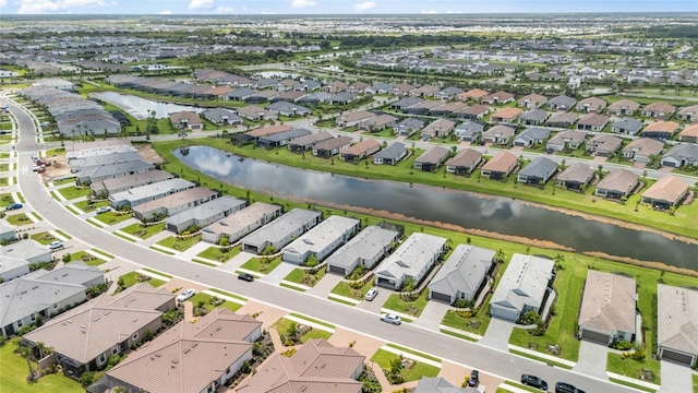 16126 San Donato Pl, Bradenton, FL 34211 - aerial perspective of suburban area with a nearby body of water