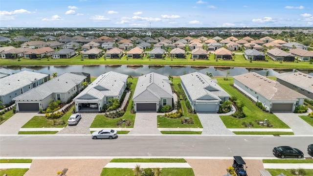 16126 San Donato Pl, Bradenton, FL 34211 - aerial perspective of suburban area featuring a large body of water