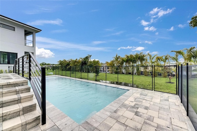 6528 Simone Shores Cir, Apollo Beach, FL 33572 - view of pool featuring a patio area