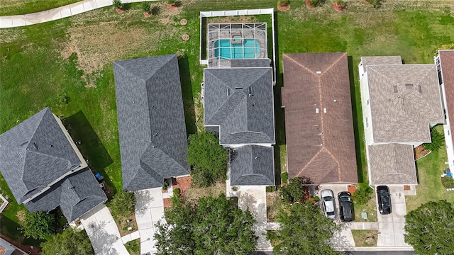 20109 Bay Cedar Ave, Tampa, FL 33647 - drone / aerial view of a pool