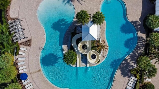 6127 Colmar Pl, Apollo Beach, FL 33572 - view of pool