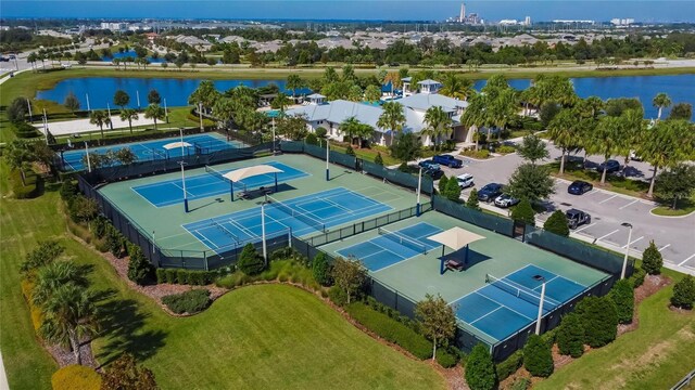 6127 Colmar Pl, Apollo Beach, FL 33572 - bird's eye view of a large body of water
