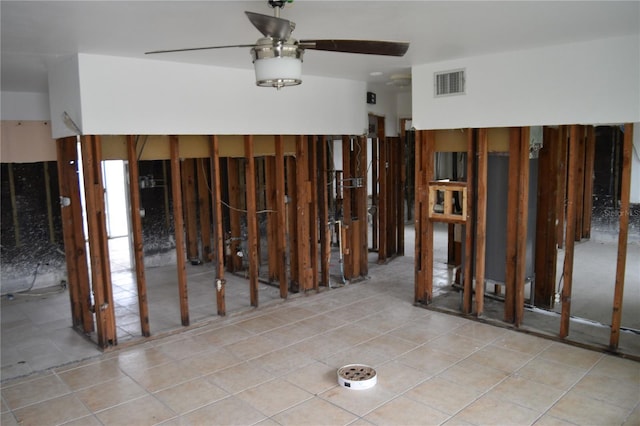 2470 Del Rio Way, Dunedin, FL 34698 - misc room with ceiling fan and tile patterned flooring