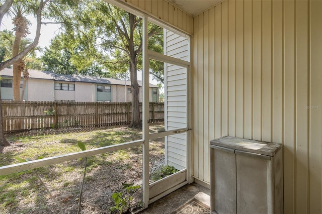 13521 Forest Lake Dr, Largo, FL 33771 - view of unfurnished sunroom