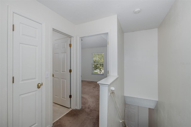 13521 Forest Lake Dr, Largo, FL 33771 - corridor with carpet flooring and baseboards