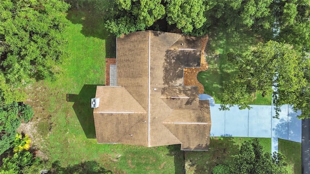 13094 Huntington Woods Ave, Spring Hill, FL 34609 - view from above of property