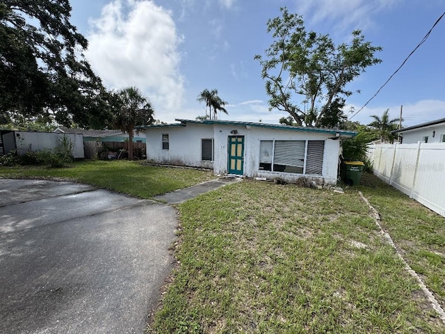 2524 Novus St, Sarasota, FL 34237 - view of front of house with stucco siding