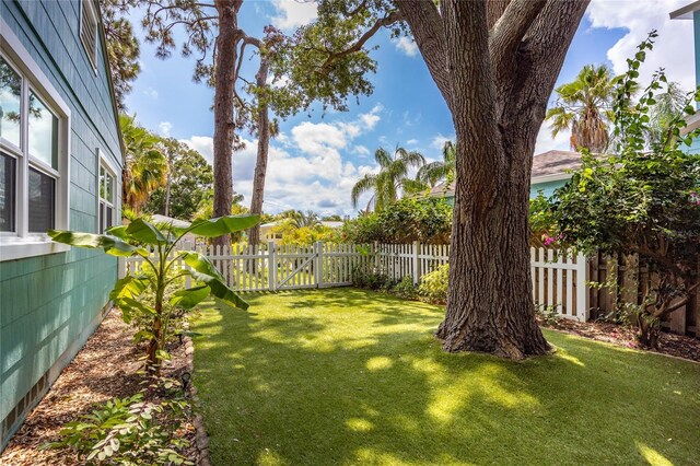 2709 Upton St S, Gulfport, FL 33711 - view of yard