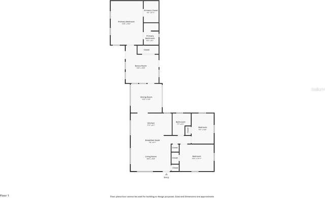 2709 Upton St S, Gulfport, FL 33711 - property floor plan