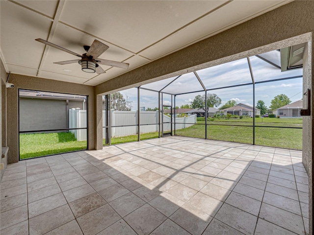 6957 Boulder Run Loop, Wesley Chapel, FL 33545 - view of unfurnished sunroom