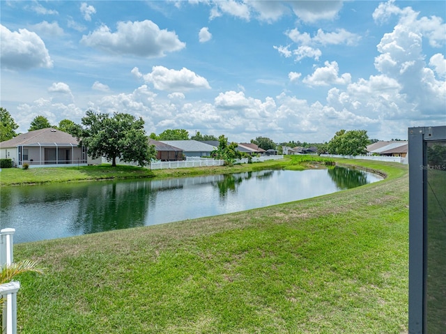6957 Boulder Run Loop, Wesley Chapel, FL 33545 - water view with nearby suburban area