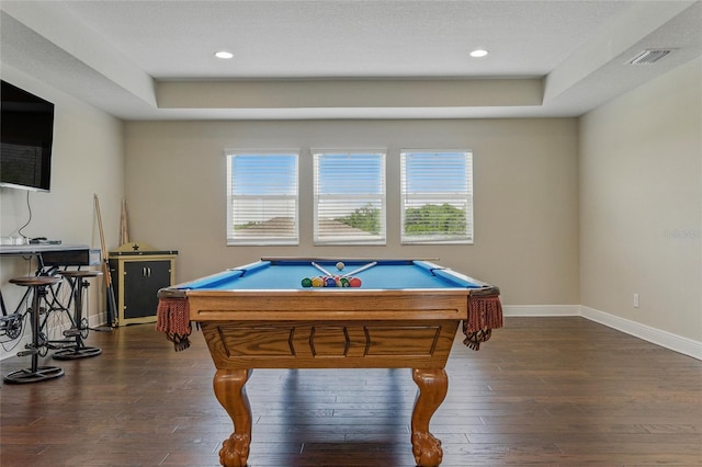 18696 Malinche Loop, Spring Hill, FL 34610 - game room featuring plenty of natural light, baseboards, billiards table, and recessed lighting