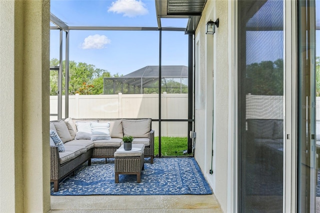 18696 Malinche Loop, Spring Hill, FL 34610 - sunroom with healthy amount of natural light