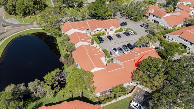 4783 Palermo Ct NE, Saint Petersburg, FL 33703 - aerial perspective of suburban area featuring a large body of water